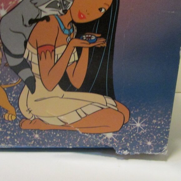 vintage Walt Disney Movie Magic box set 10 Golden Bookss with Rajah figure - Picture 13 of 16